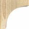 Ekena Millwork Huntington Rough Sawn Corbel, Douglas Fir, 6"W x 6"D x 6"H COR06X06X06HUN00RDF - alternate 4